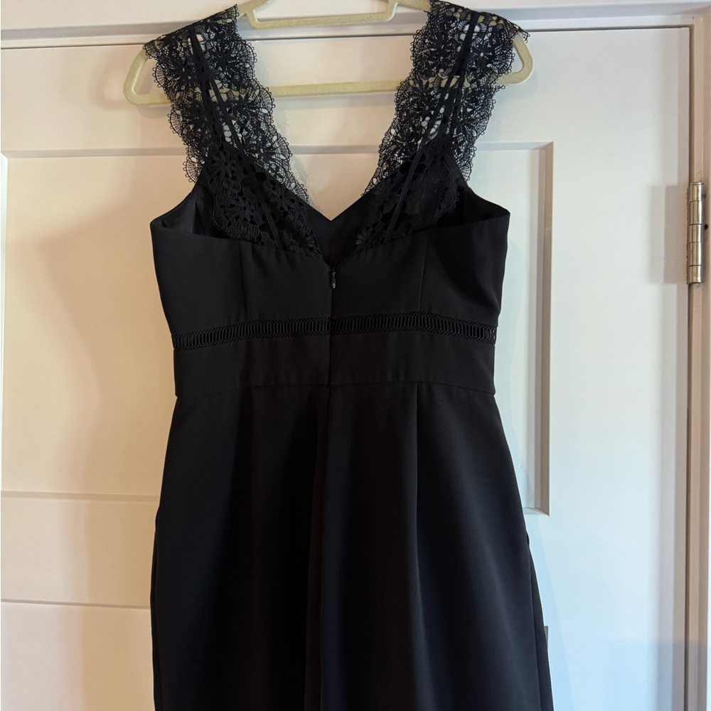 HARLYN BLACK LACE JUMPSUIT - Picture 4 of 8